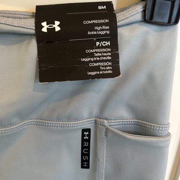 *NEW* Under Armour Womens SF Rush Ankle Legging Performance Vents - size S - Picture 7 of 9